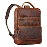 "Henning" Mochila Couro Masculino 16 Polegadas