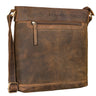 „Henrike“ Bolsa De Couro Feminina Pequena Vertical Vintage Transversal