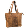"Joy" 3-em-1 Bolsa Shopper Vintage de Couro para Mulheres