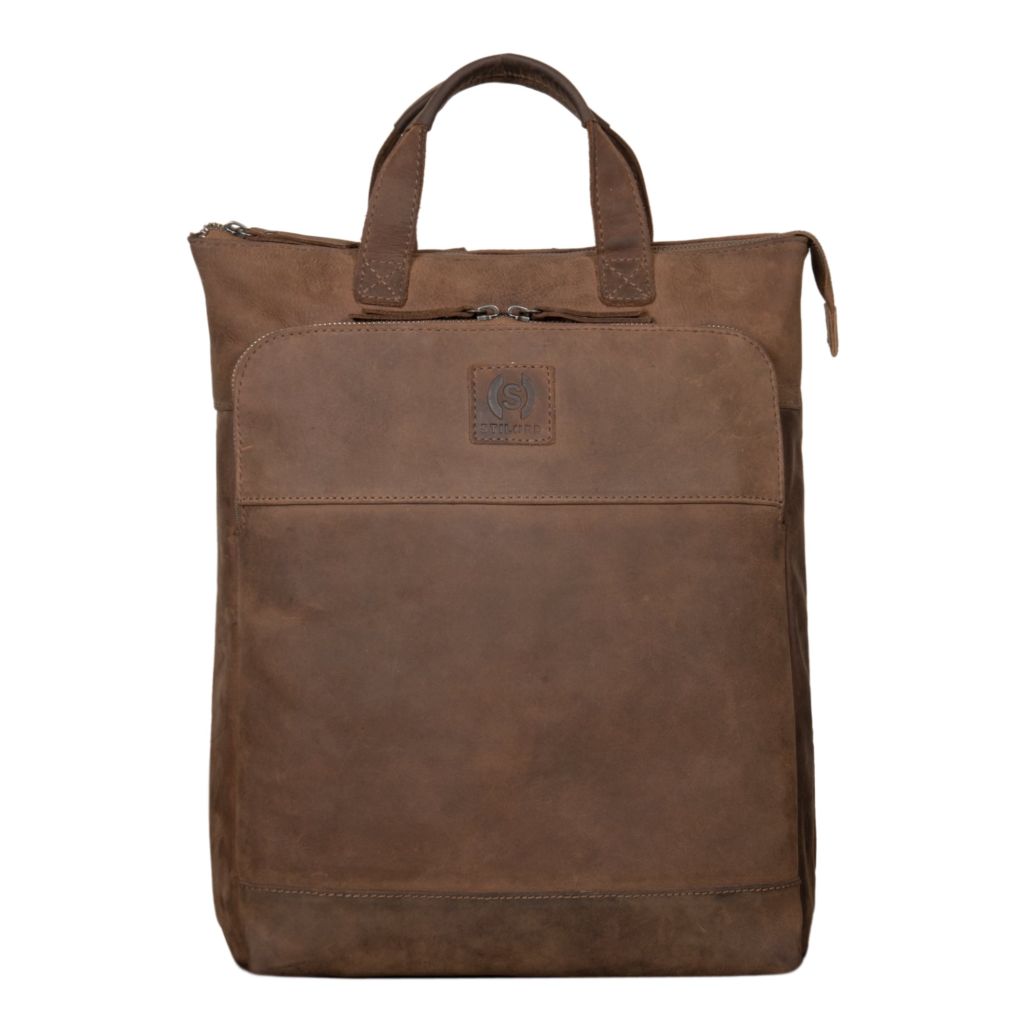 Vintage Rucksack für iPad braun