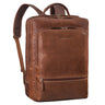 "Christian" XL Mochila Couro Portátil 15 - 17,3 Polegadas