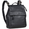 "Allegra" Mochila Feminina de Couro Elegante Pequena Vintage