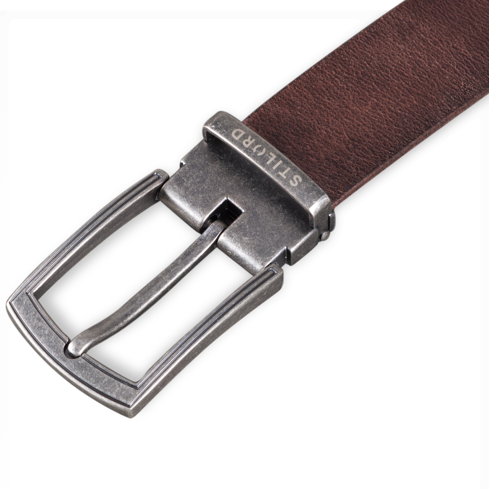 Echtledergürtel Herren braun