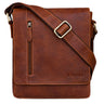 „Easton“ Pequena Messenger Bag Couro Vintage Bolsa De Ombro