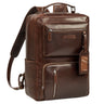 "Alejandro" Mochila para laptop 15,6 polegadas couro