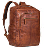 "Guido" Exclusiva Mochila de Couro Vintage