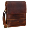 „Sven“ Bolsa Masculina Couro Pequena Transversal Ombro 8 Polegadas