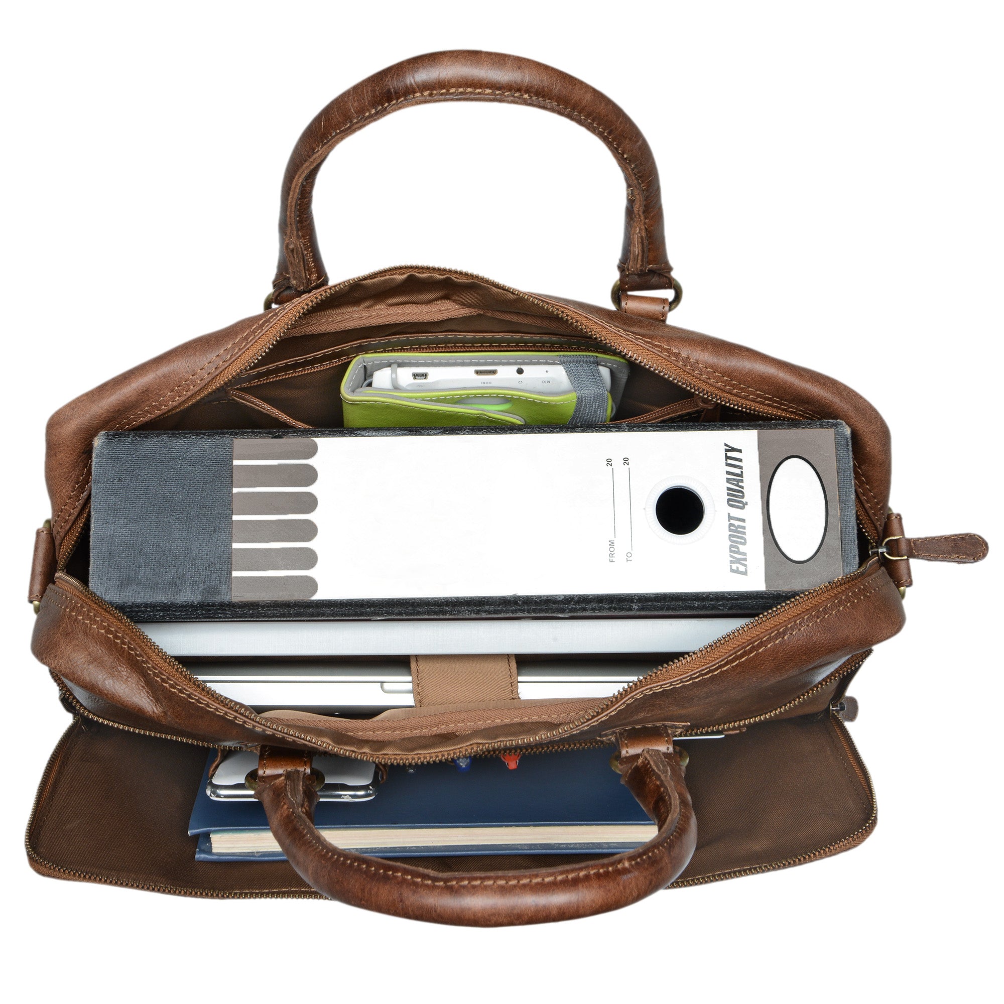 Vintage Businesstasche Leder
