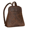"Cathy" Mochila Feminina Couro Elegante