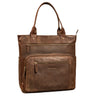 "Bonnie" Grande Bolsa de Couro para Mulheres Shopper com Vários Bolsos