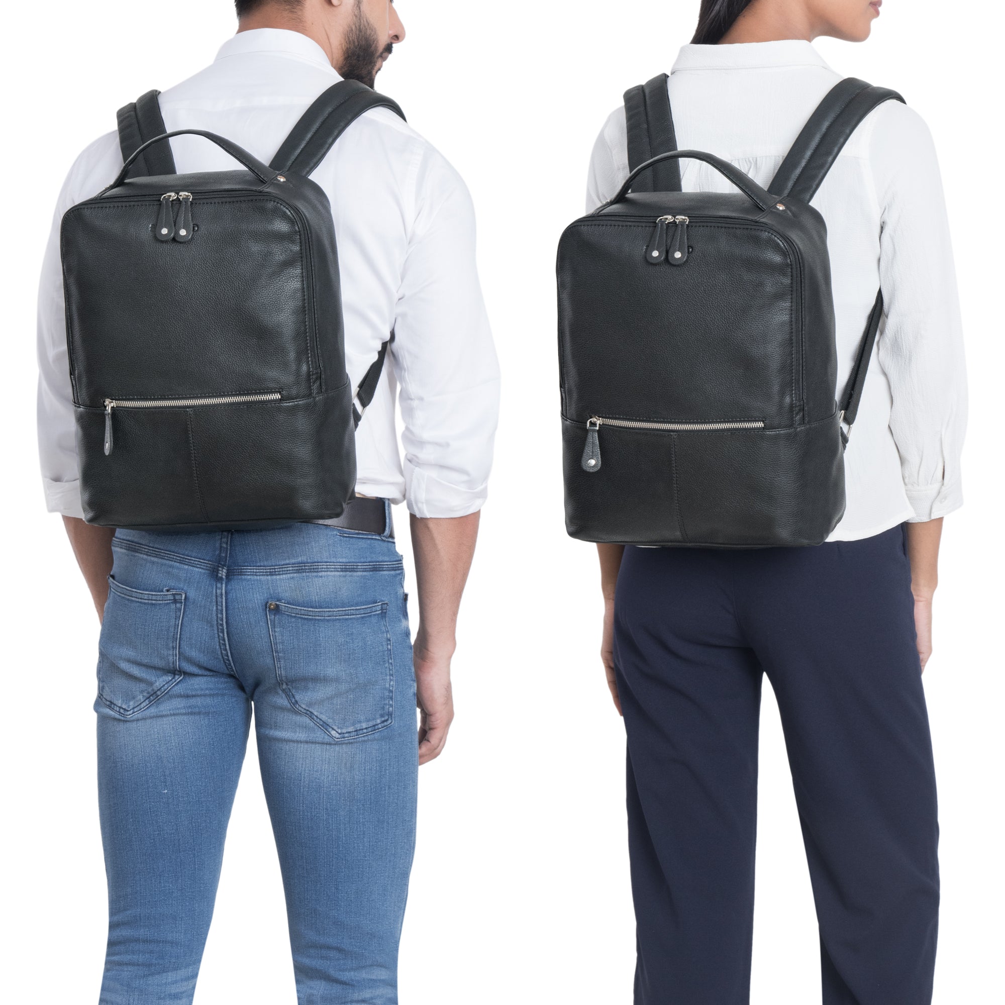 Freizeitrucksack Schwarz Damen Herren