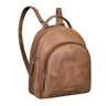 "Doreen" Mochila Pequena de Couro Feminina