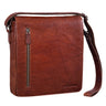 "Jones" Saco de Couro Masculino Médio-Grande