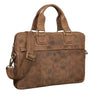Saco de Couro "Andrew" Vintage Business Leather