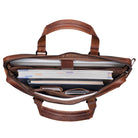 Braune Aktentasche Herren Leder braun