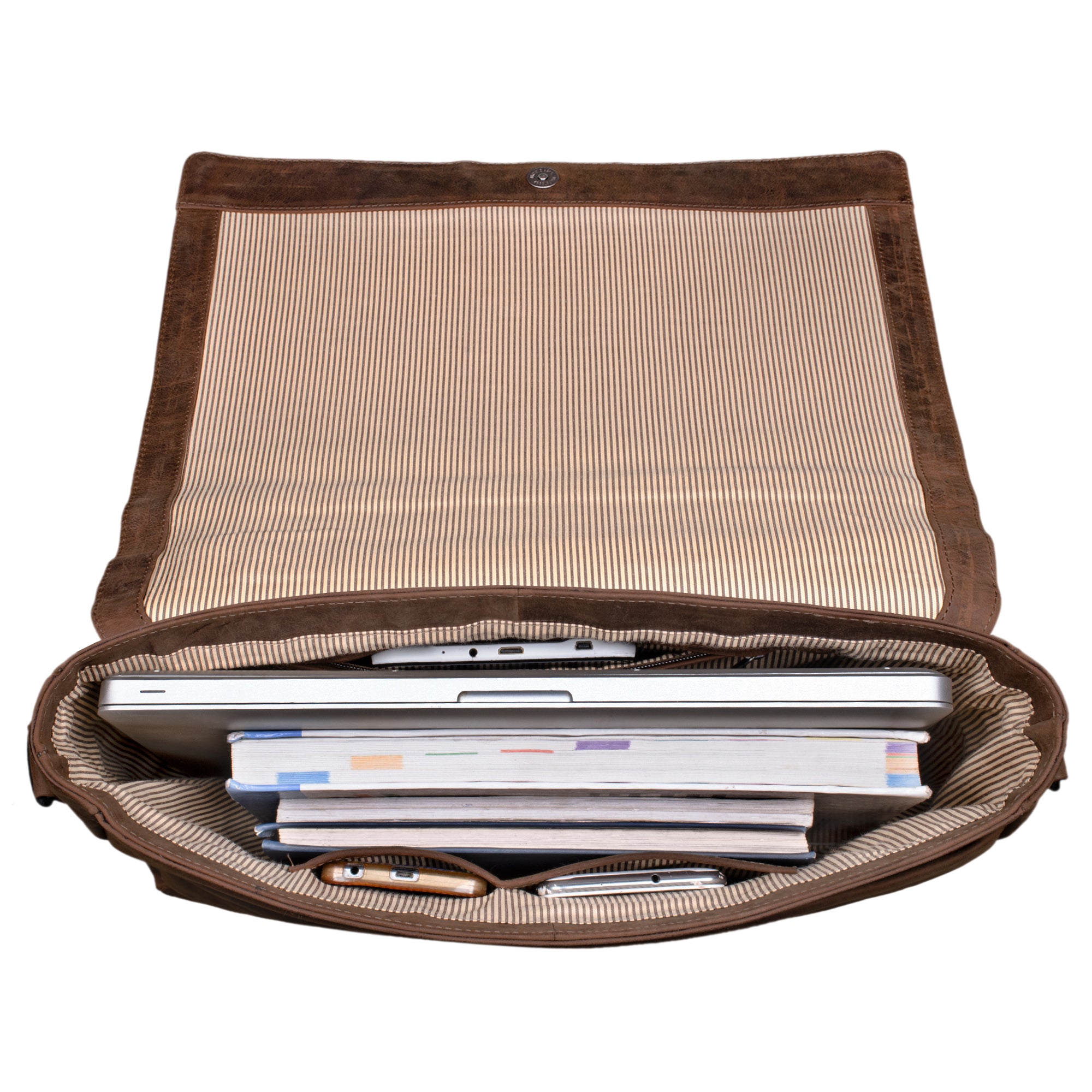 Business Arbeitstasche Leder Braun