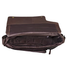 Braune Messenger Bag Herren Leder groß
