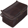 "Mona" Cosmetic Bag Leather Ladies Large