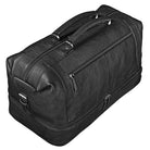 Reisetasche Leder schwarz