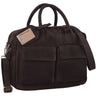 "Carlo" Bolsa para portátil de couro masculino