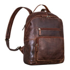 Lederrucksack groß Vintage