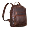 Lederrucksack groß Vintage