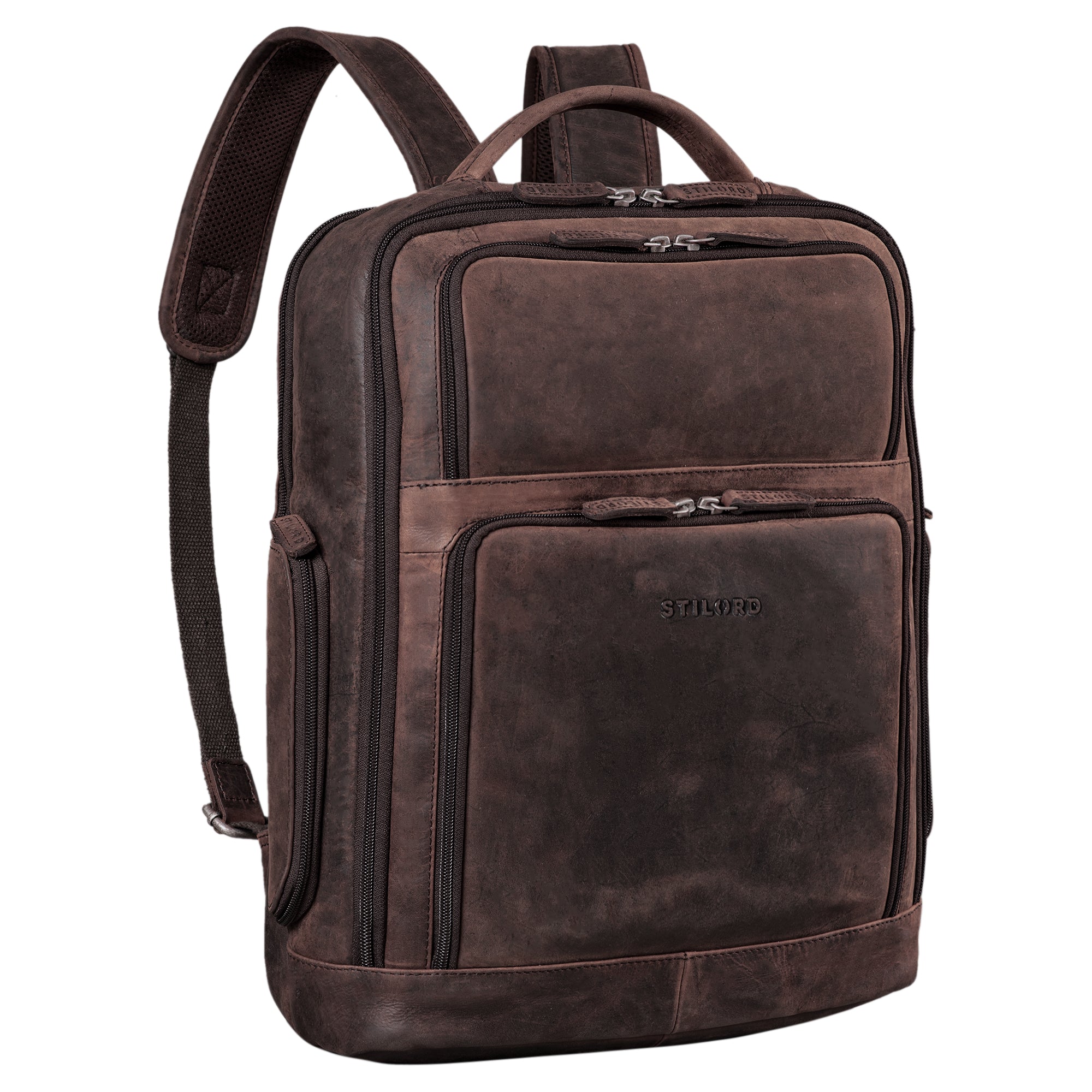 Business Rucksack Herren Leder