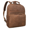 "Pasadena" Mochila de Couro para Laptop 14 Polegadas