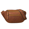 "Marian" Vintage Fanny Pack Couro