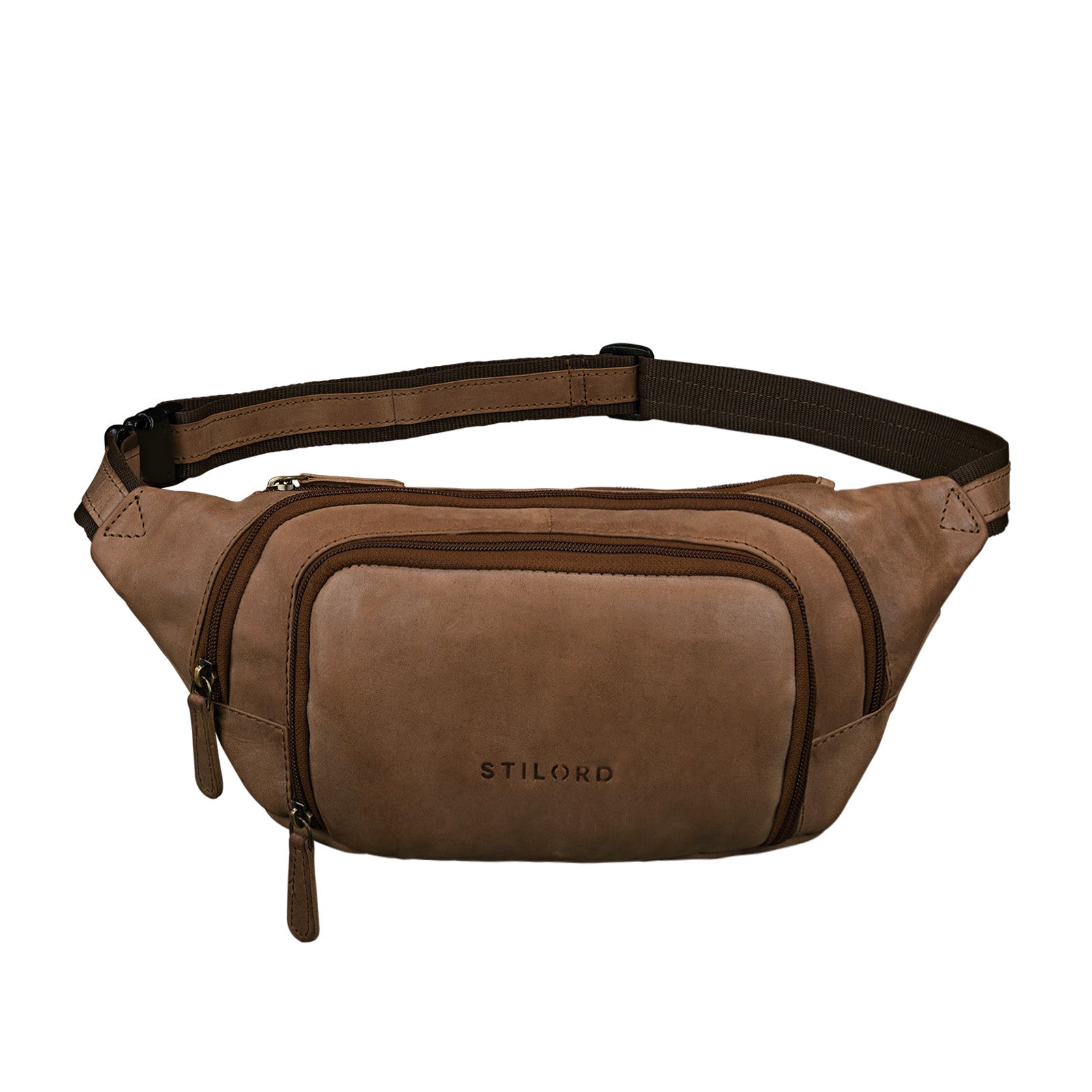Gürteltasche Damen Herren Leder