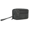“Nero” Bolsa De Pulso Masculina De Couro Com Dupla Câmera Vintage