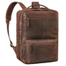 "Daryl" XL Mochila Homem Pele 16 Polegadas