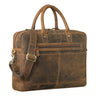 "Gonzalo" Pasta Executiva Masculina Couro Grande Bolsa para Laptop 15,6–16"