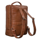 Lederrucksack Büro braun