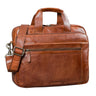 "Alberto" Bolsa de Couro Masculina para Laptop 15,6" Grande