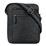"Bruce" Bolsa Vintage Masculina de Couro Pequena para Ombro