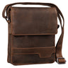 „Sven“ Bolsa Masculina Couro Pequena Transversal Ombro 8 Polegadas