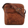 "Craig" Bolsa Masculina de Couro Pequena e Prática para Ombro