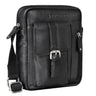 "Kendrick" Bolsa Masculina de Couro Pequena e Elegante