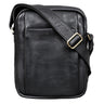 "Harry" Bolsa Vintage de Couro Masculina para 10,1 Polegadas
