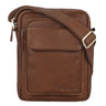 „Jannis“ Bolsa De Couro Para Homens Pequena Vintage Messenger Bag