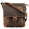 "Nevio" Bolsa Masculina de Couro – Pequena Bolsa Messenger Tiracolo