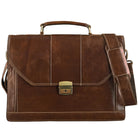 Vintage Aktentasche Leder braun