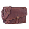 B-WARE "Merlin" Saco de Pele Vintage Shoulder Ladies Men