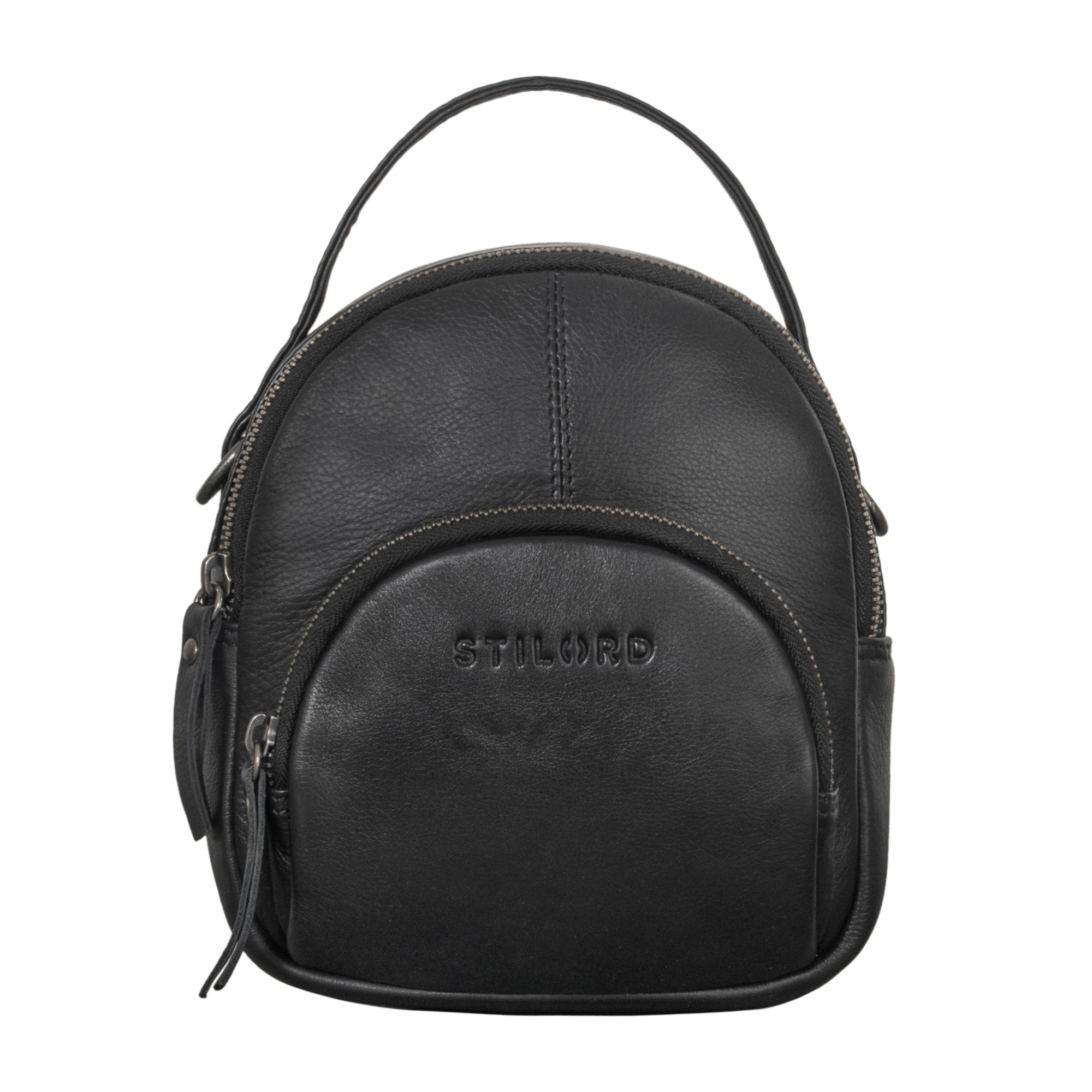 Business rucksack leder damen schwarz