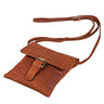 "Julia" Pequena Bolsa de Ombro de Couro Senhoras