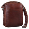 "Nils" Bolsa Vintage Couro para Ombro Pequena Homens e Mulheres Tablet