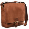 B-WARE "Timo" Vintage Messenger Bag Leather pequeno