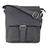 "Nevio" Bolsa Masculina de Couro – Pequena Bolsa Messenger Tiracolo
