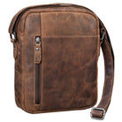 Kleine Vintage Ledertasche braun